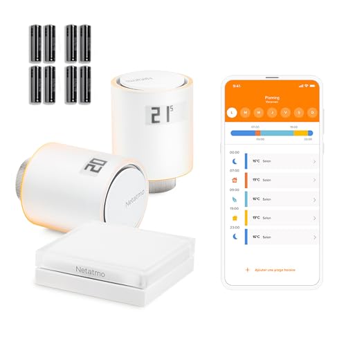 Netatmo Starter Pack Têtes Thermostatiques